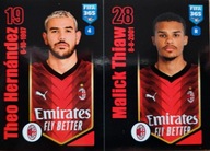 PANINI nálepky FIFA 365 2024 NÁLEPKA 346 a b MILAN HERNANDEZ THIAW