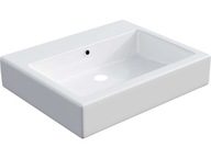 Umywalka łazienkowa wisząca biała Nes Home IV8008A 57x45,5cm