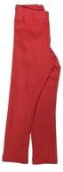 Dievčenské legíny pruhované nohavice červené od Chrisma veľkosť 104