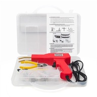 MŰANYAG HEGESZTŐGÉP FORRASZTÓPÁKA 50W + TŰZŐKAPCSOK 200db !#