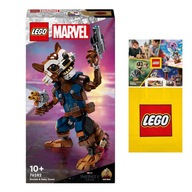 LEGO Marvel - Figúrka Rocketa na zostavenie (76282) +Taška +Katalóg 2024