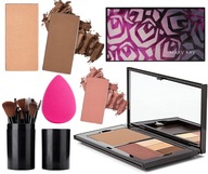 MARY KAY Paleta magnetyczna + róż do policzków bronzer rozświetlasz pędzle