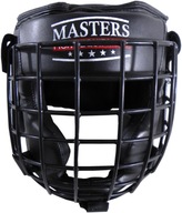 Kask bokserski MASTERS z kratką MMA, Kickboxing - KSS-4BPK S