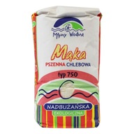 Mąka pszenna chlebowa nadbużańska typ 750 BIO 1kg