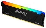 RAM Kingston FURY Beast RGB 16GB [1x16GB 3200MHz DDR4 CL16 DIMM]