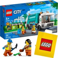 LEGO City 60386 KLOCKI ŚMIECIARKA CIĘŻARÓWKA + TORBA NA PREZENT od 5 lat