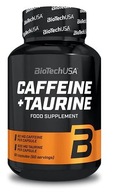 Bio Tech Caffeine and Taurine 60caps KOFEIN TAURIN VYSOKÁ DÁVKA ENERGIE