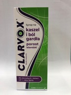 Clarvox Sirup proti kašľu a bolesti v krku 200ml