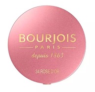 Bourjois blush róż 34 rose d'or RÓŻOWY drobinki złota WYPIEKANY NOWY