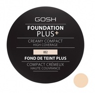 Gosh Foundation Plus + Podkład w Kompakcie Nr 002