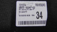 floor mats boot KOMBI TOYOTA AURIS II E18 13-18R