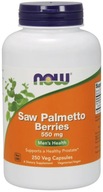 NOW Foods Saw Palmetto Berries Palma Sabałowa 550mg 250 vkaps