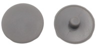 Nábytková záslepka maskujúca záslepky pre excentr fi 15 mm sivý popol