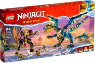 LEGO NINJAGO SMOK ŻYWIOŁU I MECH CESARZOWEJ 1038el