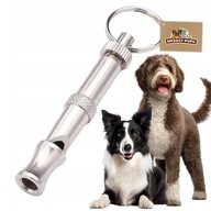 Píšťalka pre psa ultrazvuková pre výcvik kovovej POSLUŠNOSTI