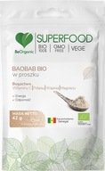 BeOrganic BAOBAB BIO 42g SuperFood Odolnosť Vitamíny Minerály