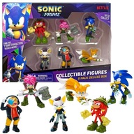 SONIC PRIME SADA 8 FIGÚROK SONIC PMI 4-8 CM FIGÚRKY 6 + 2 PREKVAPENÍ