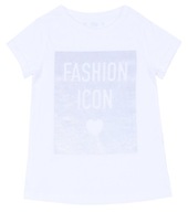 Biała bluzeczka Fashion Icon PRIMARK 7-8 lat