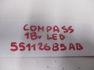 light lights rear. Jeep Compass II led 55112685AB 55112684AB