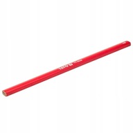 Ołówek Stolarski Murarski Czerwony 245mm Miękki