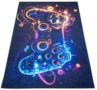 GAMER SZŐNYEG IFJÚSÁGI FOTEL ALÁ CSÚSZÁSGÁTLÓ MODERN 60X100