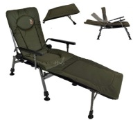 FOTEL / ŁÓZKO wędkarski turystyczny Elektrostatyk F5R + Podnóżek Wrocław