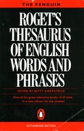 ROGET S THESAURUS OFENGLISH WORDS AND PHRASES - BETTY KIRKPATRICK