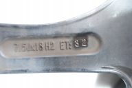 disk hliníkový OPEL CORSA ADAM 18 ET32 7,5JX18