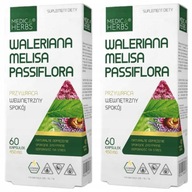 Medica Herbs Valerian Melisa Passiflora 120 kapsúl