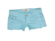 W23 HOLLISTER SPODENKI SZORTY JEANS BLUE L31-45