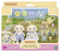 Sylvanian Families Kvetinový set s figúrkami zajačikov oblečenia Záhrada