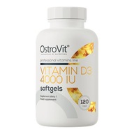 OSTROVIT VITAMIN D3 4000 IU SOFTGELS 120 KAPS