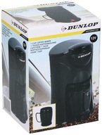 Turistický kávovar Dunlop E-07915 170 W 12 V čierny