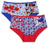 2x Tmavomodré nohavičky/šortky Minnie DISNEY