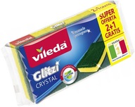 VILEDA Zmywaki kuchenne Glitzi Crystal 2+1 gratis