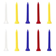 10Pcs golf professional tees Durable Bulk Golf Spikes with Different 54mm