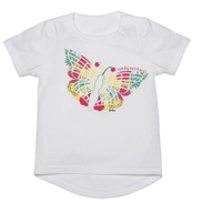 Dievčenské tričko Candy Butterfly 98cm