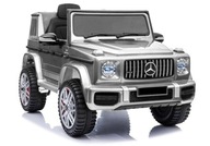 Mercedes G63 na akumulator Srebrny Lakier