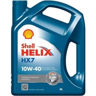 Motorový olej Shell Helix 4 l 10W-40 + ZAWIESZKA SERWISOWA MAXGEAR WYMIANA OLEJU I FITRÓW