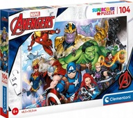 Puzzle 104 dielikov. Supercolor. Avengers