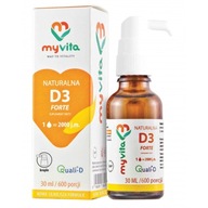Výživový doplnok MyVita Natural D3 Forte 30 ml