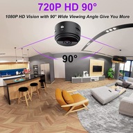 ASHATA bezprzewodowa Kamera Wifi 1080P SD MINI