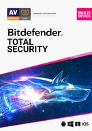 Antywirus Bitdefender Total Security Multi-Device 5 PC / 1 rok