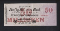 BANKOVKA NEMECKO - 50000000 značiek - 1923 rok