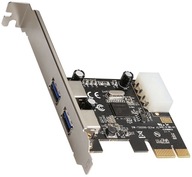 KONTROLER 2x USB 3.0 PCI-EXPRESS KARTA ROZSZERZEŃ PCI-E PC WEWNĘTRZNA AK249