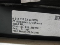 MERCEDES W212 E KLASA 11r passenger compartment seat left front A2128100304