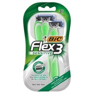 Bic Flex 3 Sensitive holiaci strojček 3ks