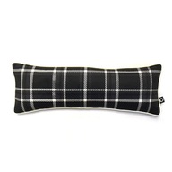 Vankúš XMAS BLACK TARTAN | čierny