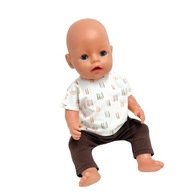 Oblečenie pre Baby Born 43cm, tričko a legíny