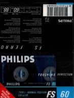 Magnetofon kazetta Philips FS 60